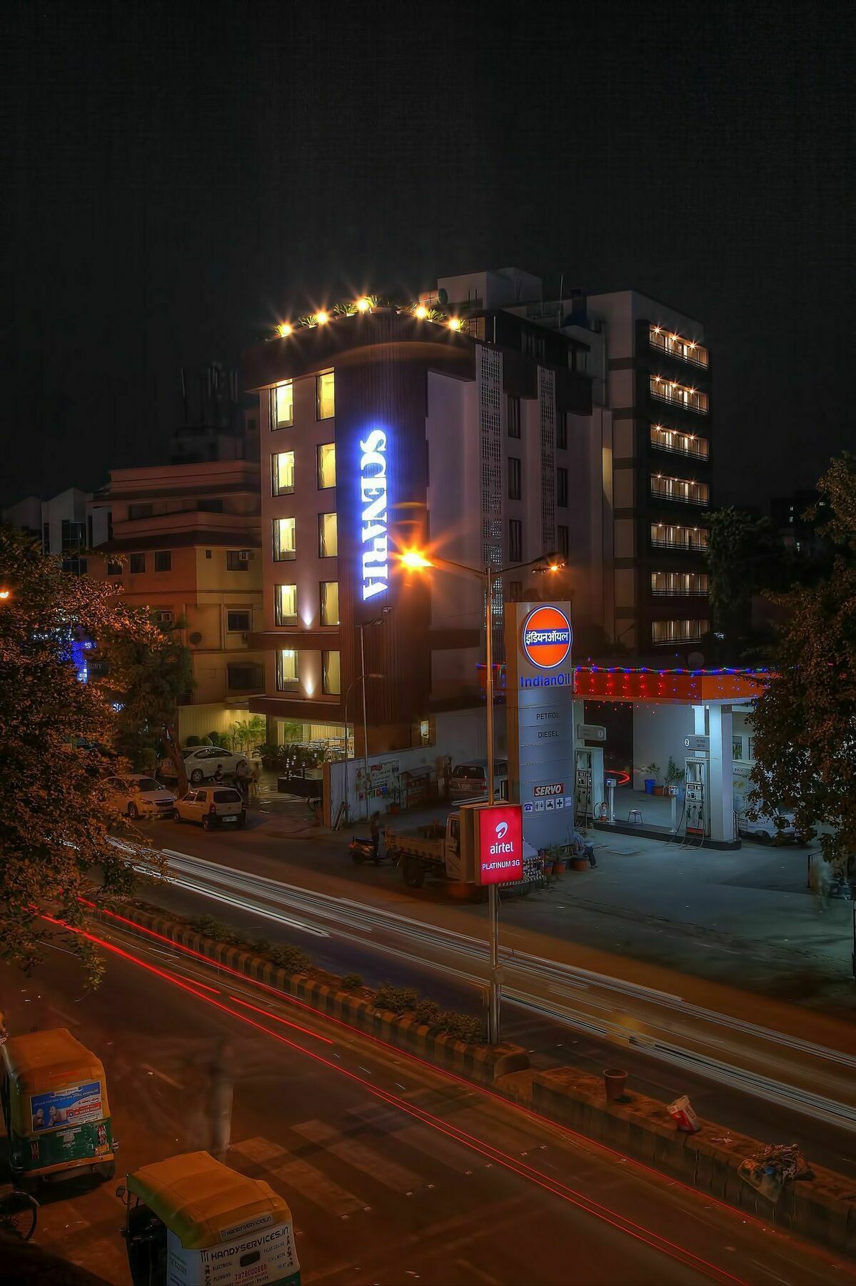 Scenaria Hotel Ahmedabad Buitenkant foto