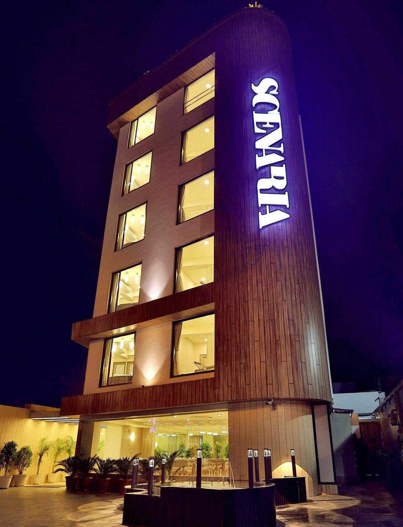 Scenaria Hotel Ahmedabad Buitenkant foto